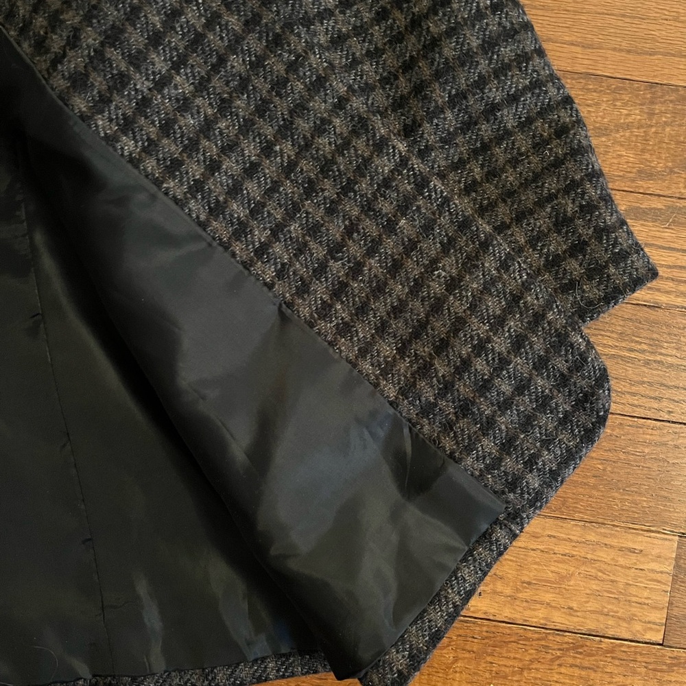 Harvé Benard Black and Gray Houndstooth Blazer - Picture 5 of 8
